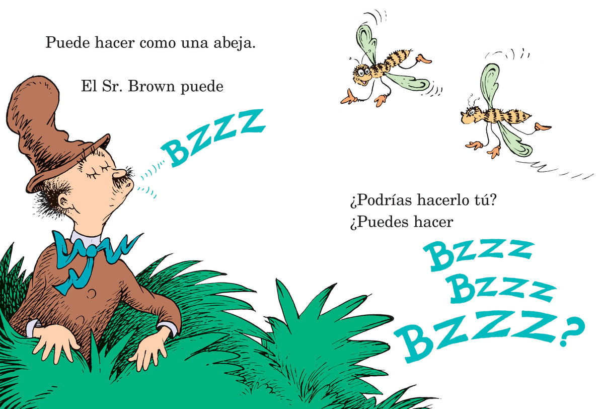 ¡El Sr. Brown hace Muuu! ¿Podrías hacerlo tú? (Mr. Brown Can Moo! Can You? Spanish Edition) interior 2 (ISBN 9780593651025)