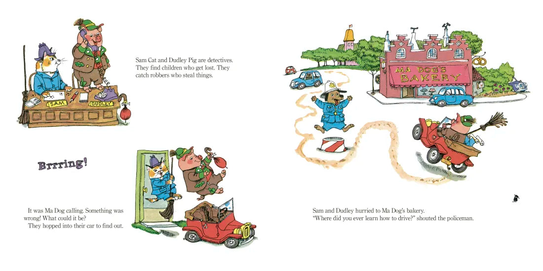 Richard Scarry's The Great Pie Robbery US - Paperback / softback