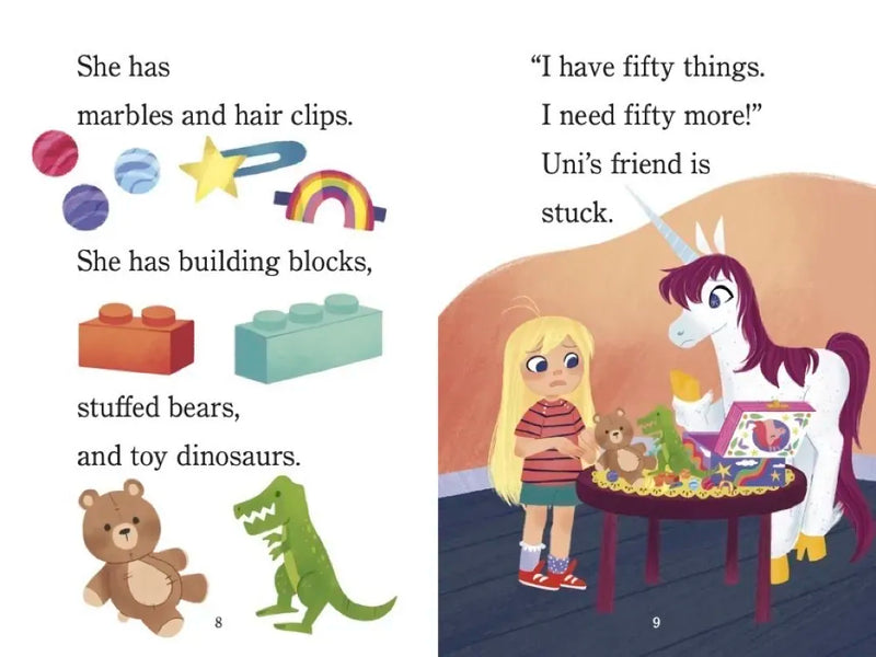 Uni and the 100 Treasures US - Paperback / softback