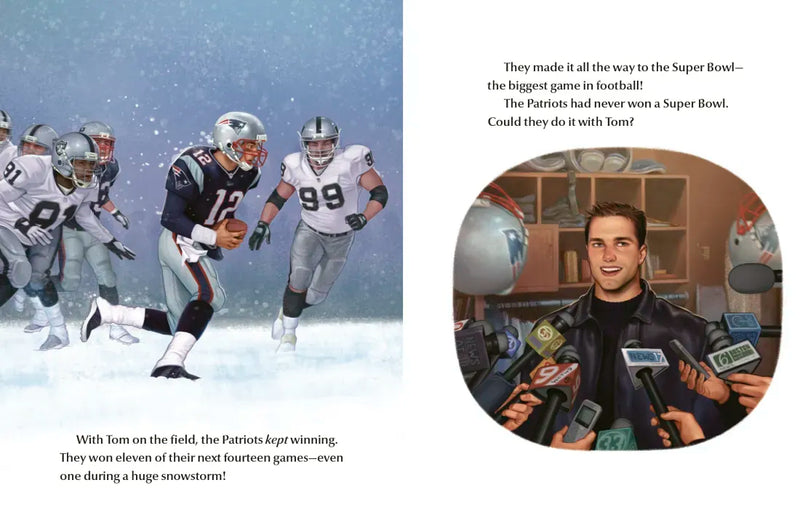 Tom Brady: A Little Golden Book Biography US - Hardback