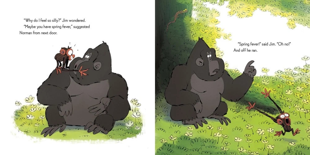 Grumpy Monkey Spring Fever US - Hardback (9780593652336)