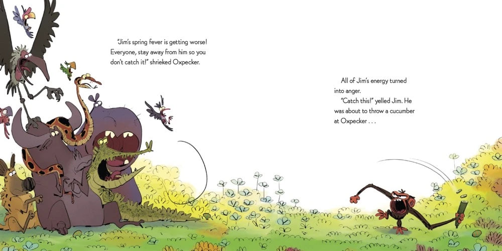 Grumpy Monkey Spring Fever US - Hardback (9780593652336)