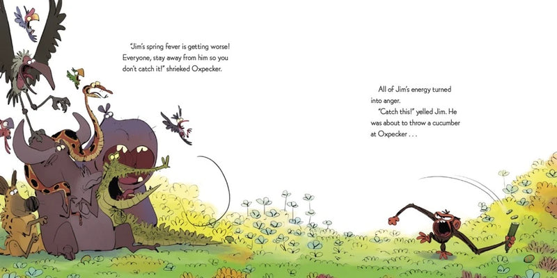 Grumpy Monkey Spring Fever US - Hardback (9780593652336)