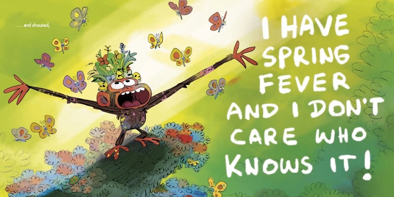 Grumpy Monkey Spring Fever US - Hardback (9780593652336)