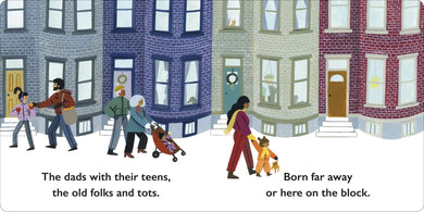 We Share This Neighborhood US - Board book