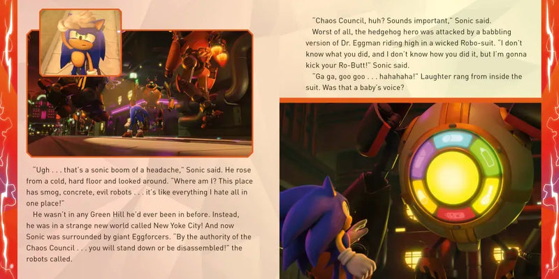 Sonic vs. New Yoke City US - Paperback / softback