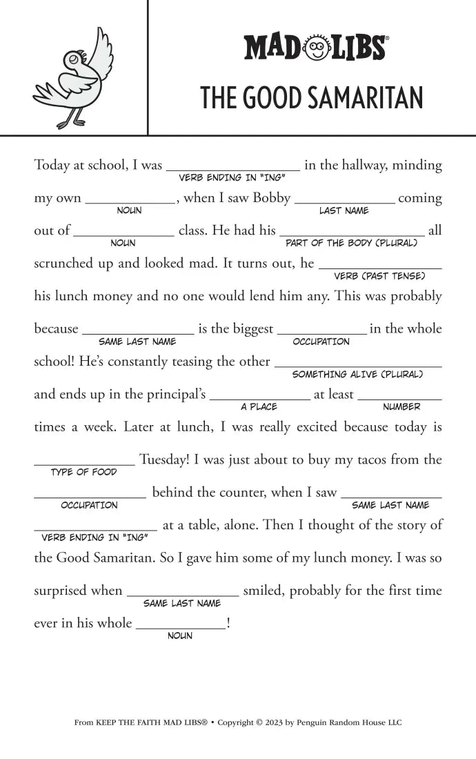Keep the Faith Mad Libs US - Paperback / softback