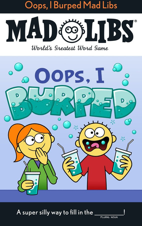 Oops, I Burped Mad Libs-Children’s interactive and activity books and kits-買書書 BuyBookBook