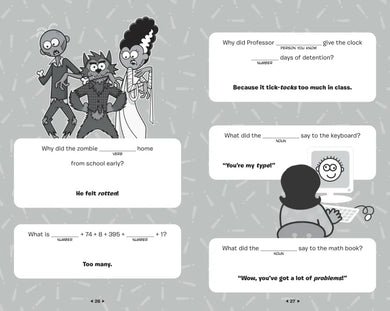 The Mad Libs Silly, Hilariously Funny, Belly-Busting Joke Book US - Paperback / softback