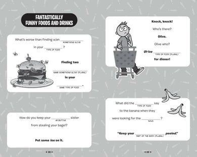 The Mad Libs Silly, Hilariously Funny, Belly-Busting Joke Book US - Paperback / softback