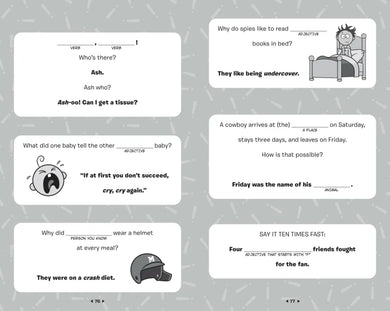 The Mad Libs Silly, Hilariously Funny, Belly-Busting Joke Book US - Paperback / softback