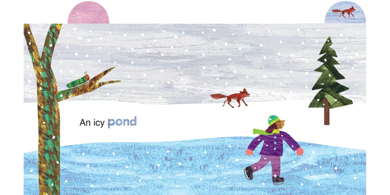 A Day in the Snow with The Very Hungry Caterpillar US - Board book