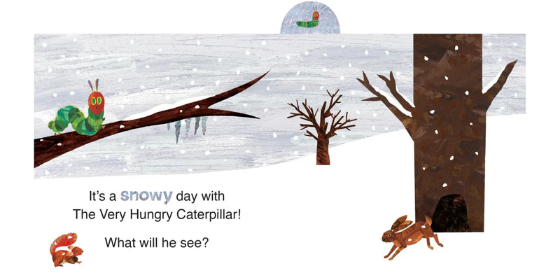 A Day in the Snow with The Very Hungry Caterpillar US - Board book