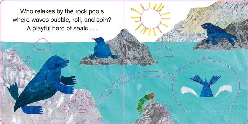 The Very Hungry Caterpillar's Ocean Hide & Seek US - Board book