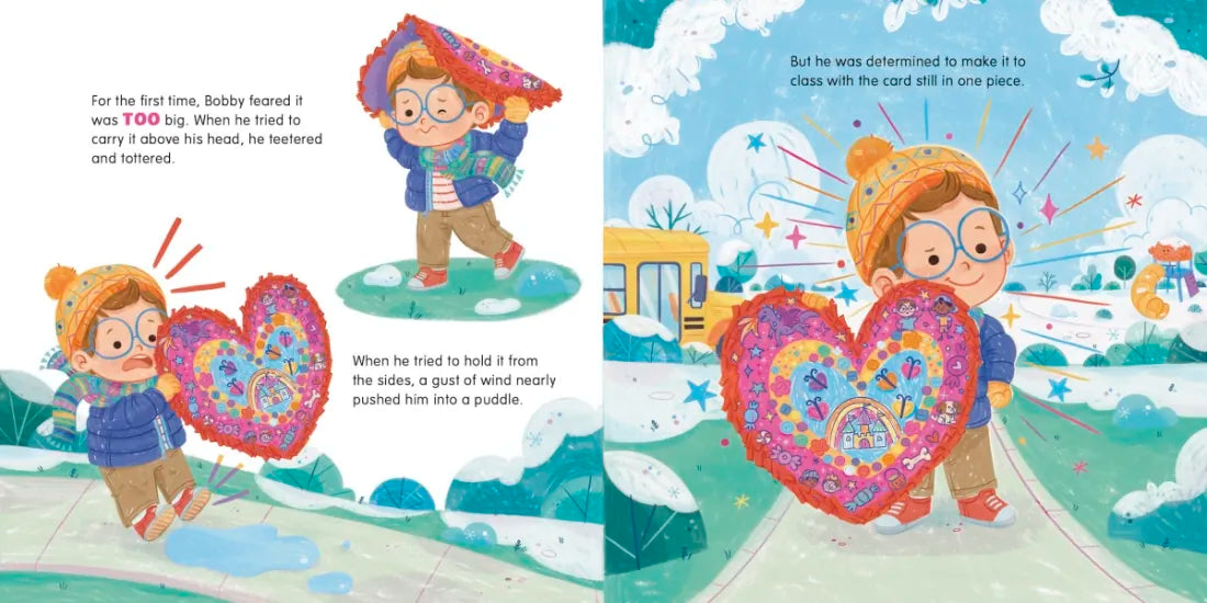 Bobby and the Big Valentine US - Hardback