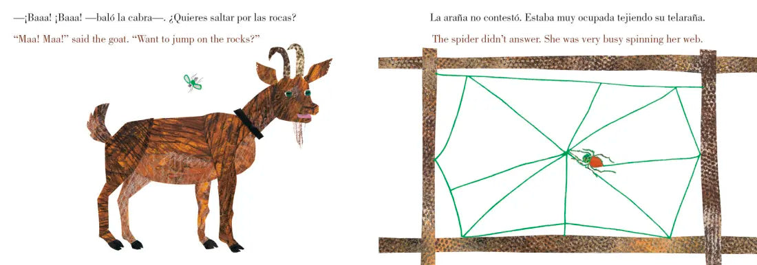 The Very Busy Spider/La araña muy ocupada (Bilingual English-Spanish Edition) US - Board book