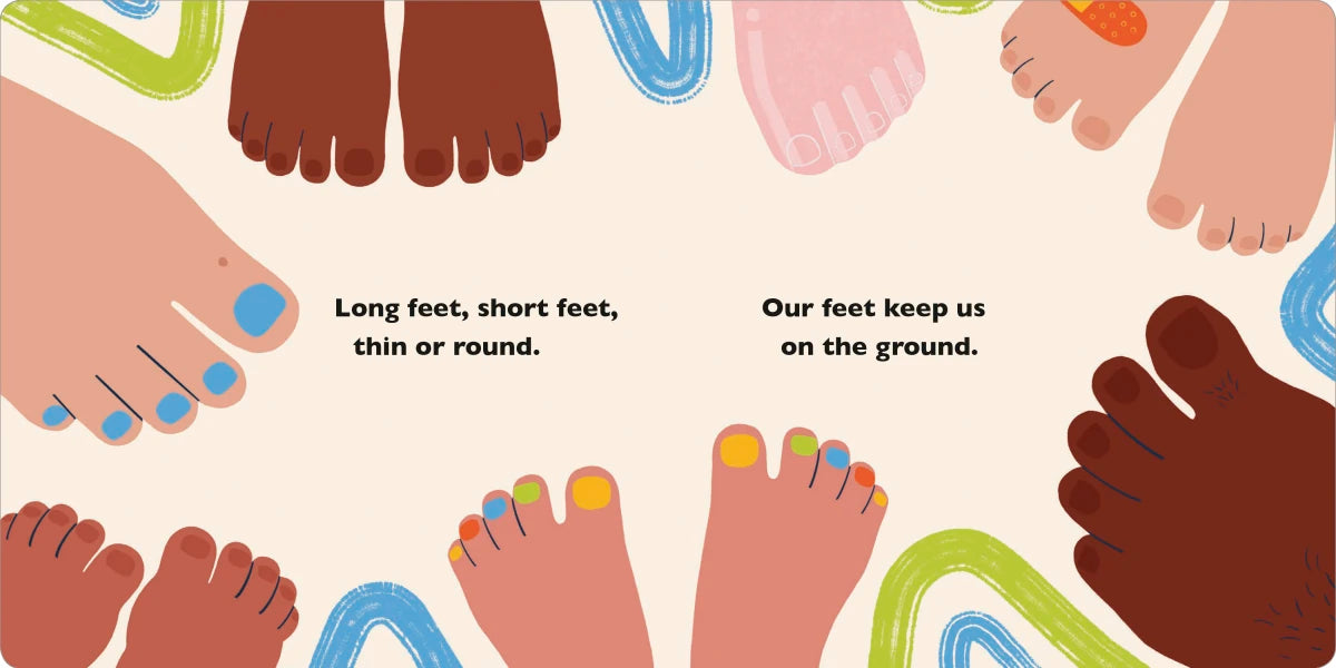 My Feet Go US - Board book