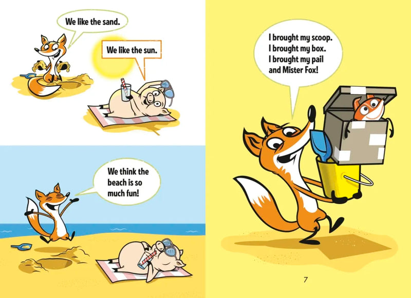 A Fox, a Pig, and a Dig US - Hardback