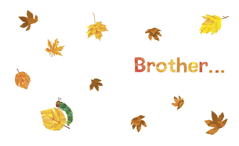 I Love My Brother with The Very Hungry Caterpillar US - Hardback