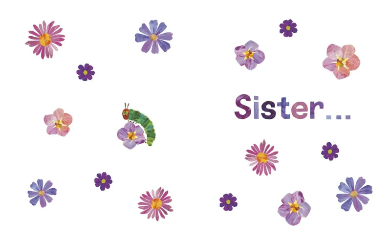 I Love My Sister with The Very Hungry Caterpillar US - Hardback