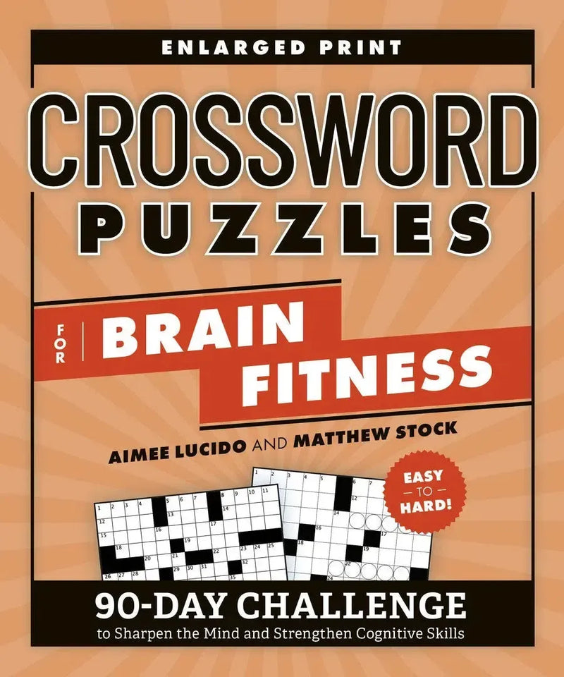 Crossword Puzzles for Brain Fitness-Hobbies/ quizzes/ games-買書書 BuyBookBook