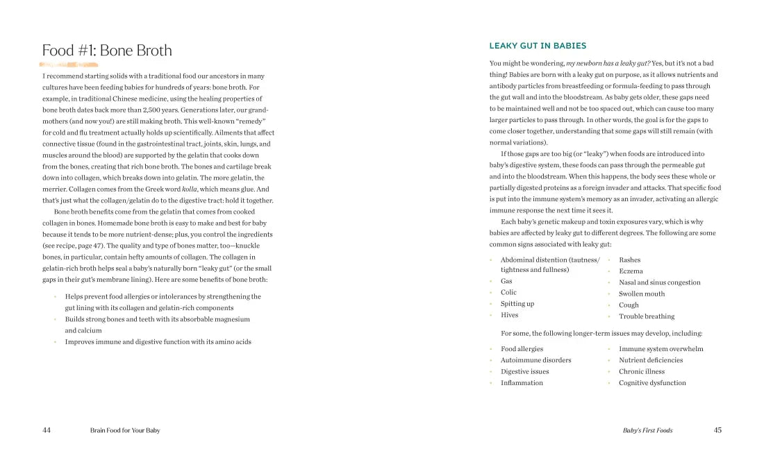 Brain Food for Your Baby US - Paperback / softback