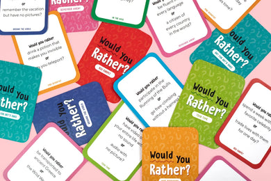 Would You Rather? Family Card Game US - Cards