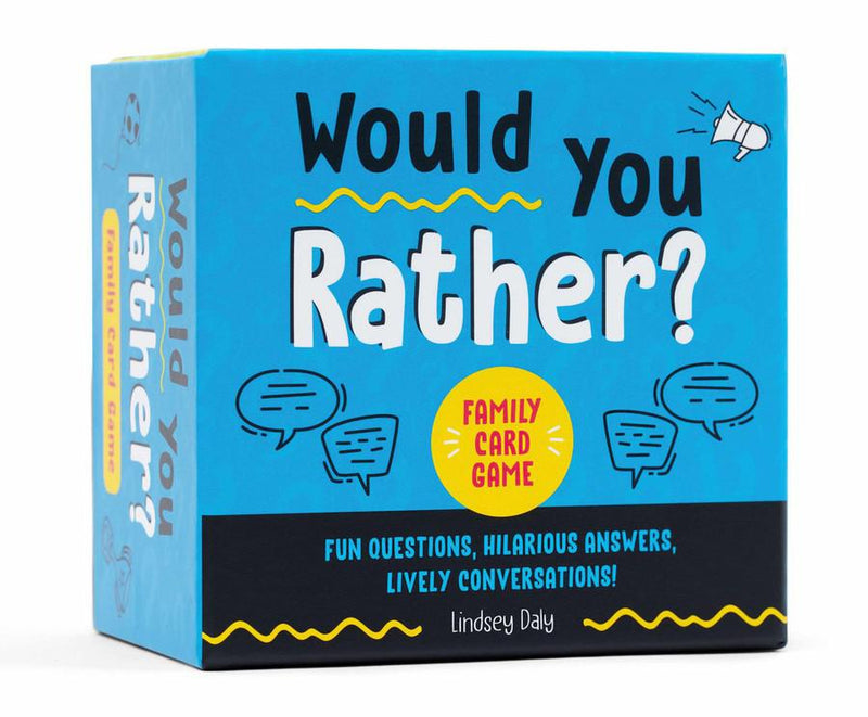 Would You Rather? Family Card Game