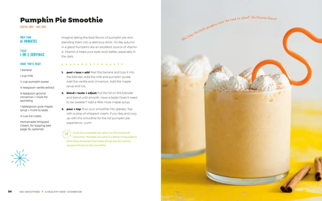 Kid Smoothies: A Healthy Kids' Cookbook US - Paperback / softback