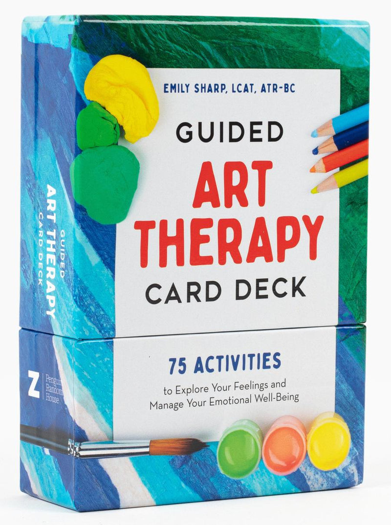 Guided Art Therapy Card Deck-Self-help/ personal development/ practical advice-買書書 BuyBookBook