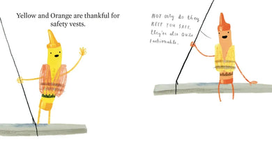 The Crayons Give Thanks US - Hardback