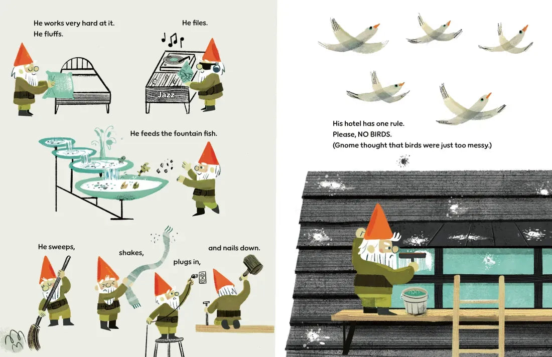 There's No Place Like Gnome's US - Hardback
