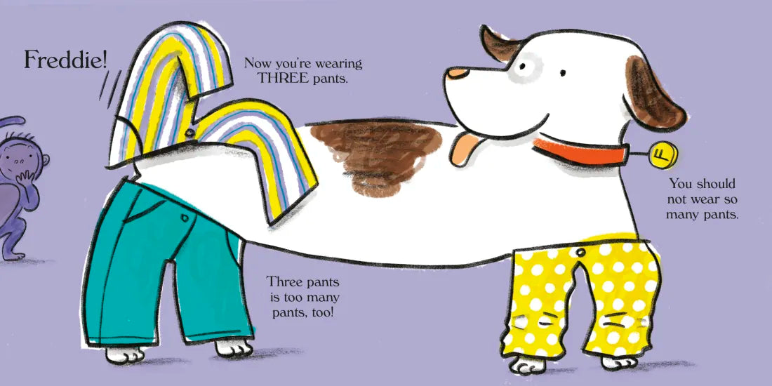 Little Freddie Two Pants US - Hardback