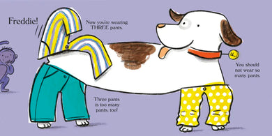 Little Freddie Two Pants US - Hardback