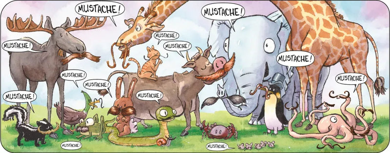 Mustache Duckstache US - Board book