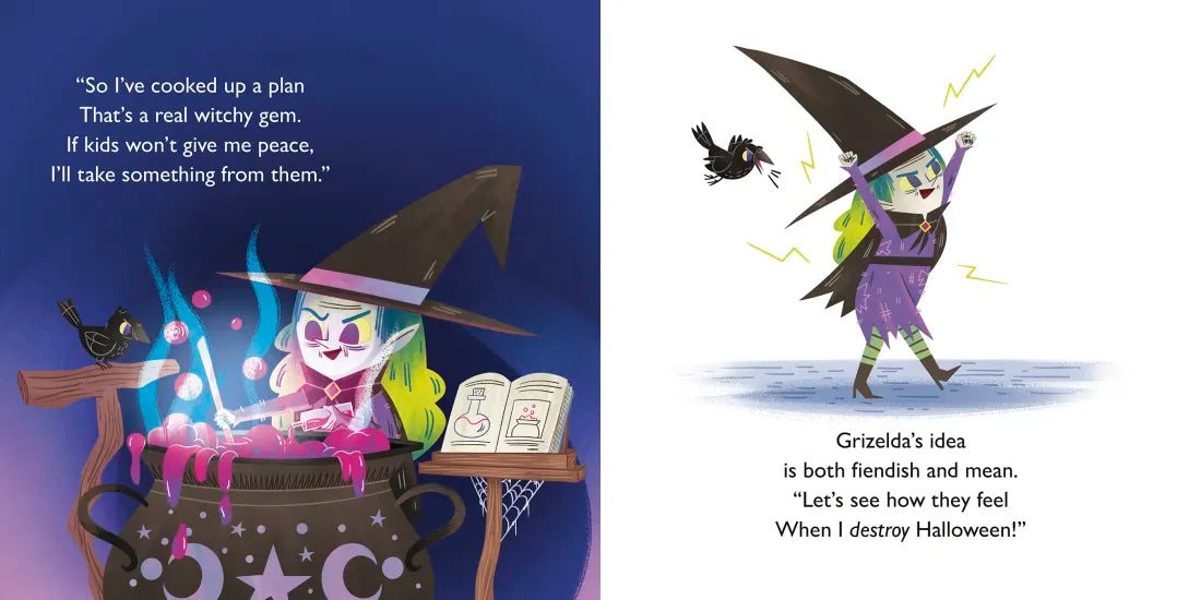 Grizelda the Green Hates Halloween US - Hardback
