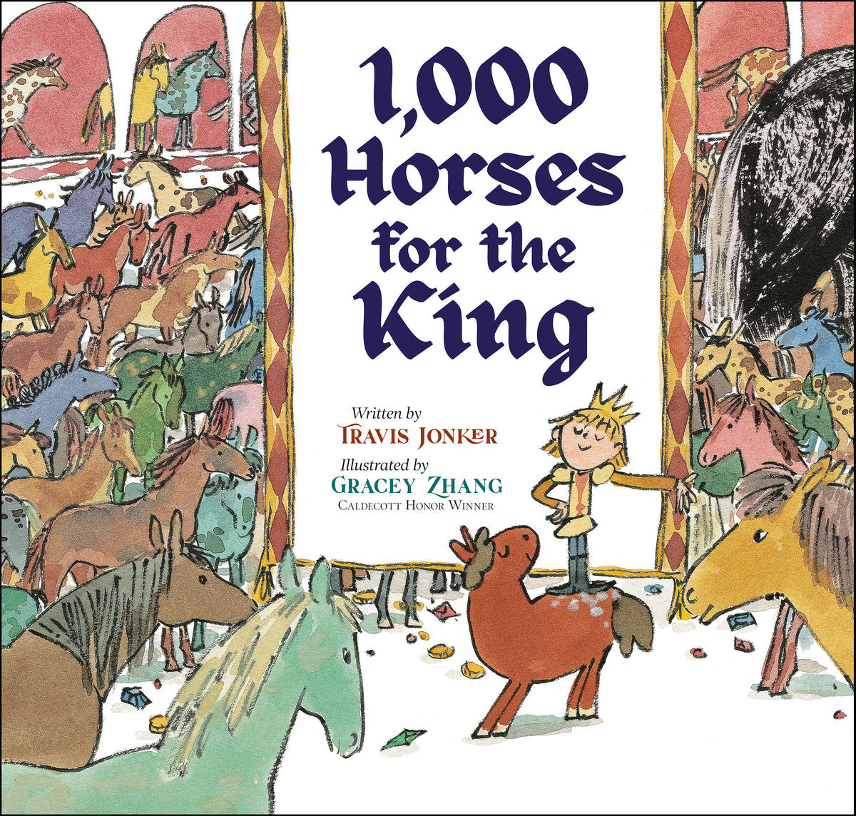 1,000 Horses for the King cover (ISBN 9780593692561)