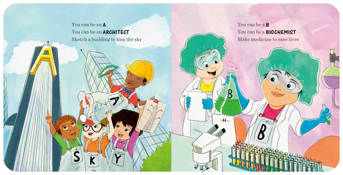 You Can Be ABCs US - Board book