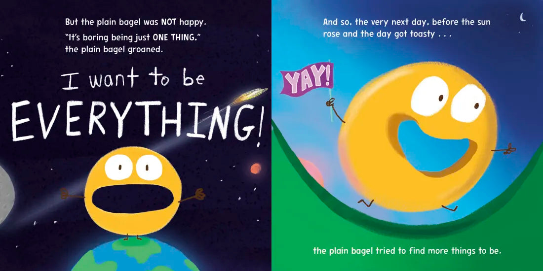 The Bagel Who Wanted Everything US - Hardback