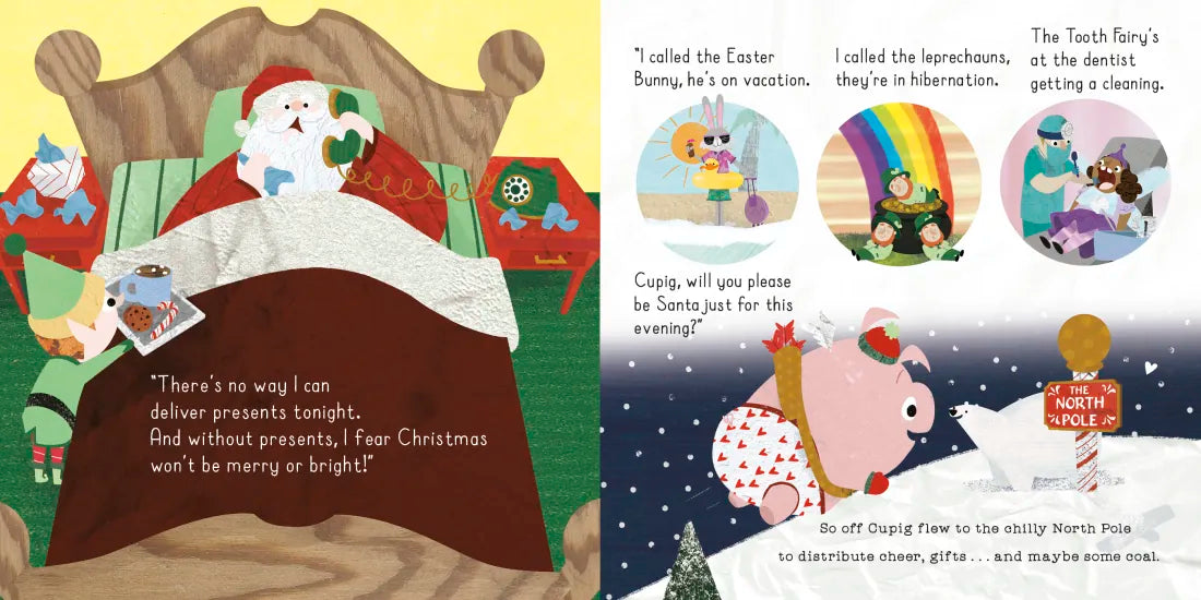 Cupig Saves Christmas US - Hardback