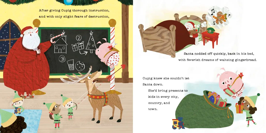 Cupig Saves Christmas US - Hardback