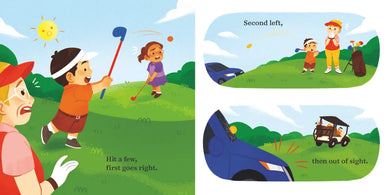 Golf Baby US - Board book