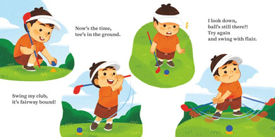 Golf Baby US - Board book