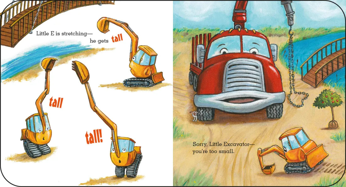 Little Excavator US - Hardback