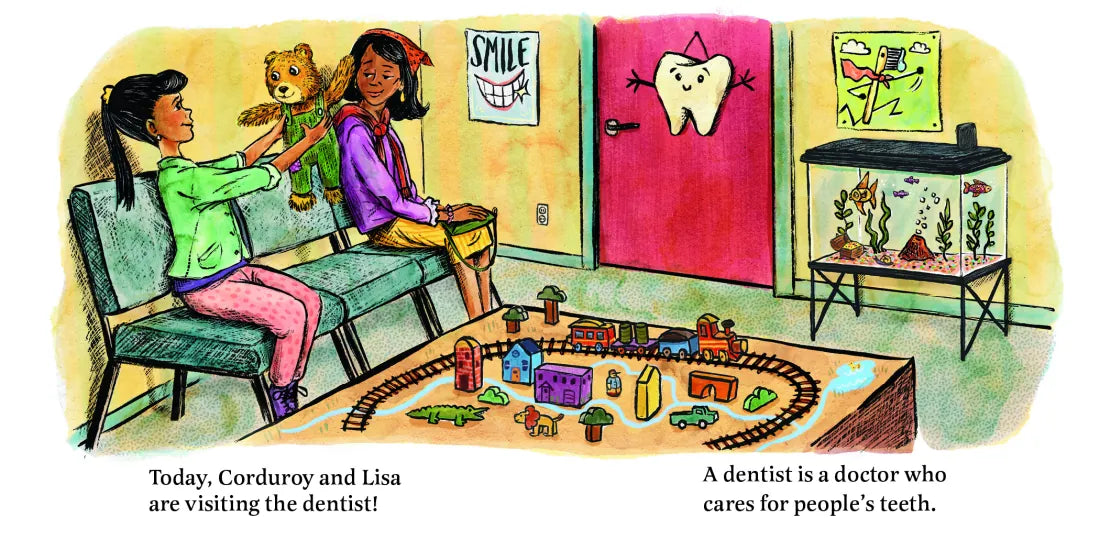 Corduroy Goes to the Dentist US - Board book