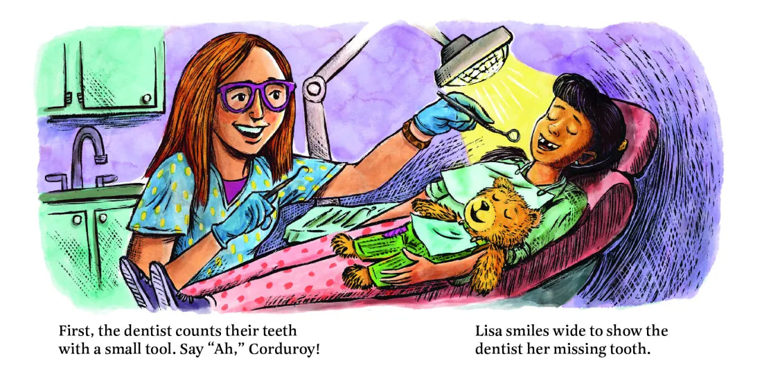 Corduroy Goes to the Dentist US - Board book