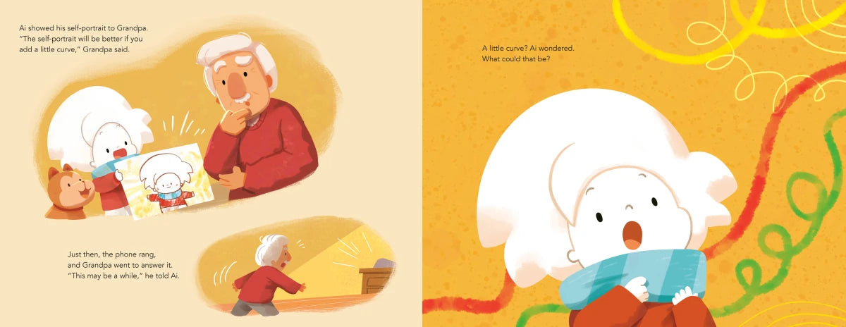Ai & Aiko and the Little Curve US - Hardback