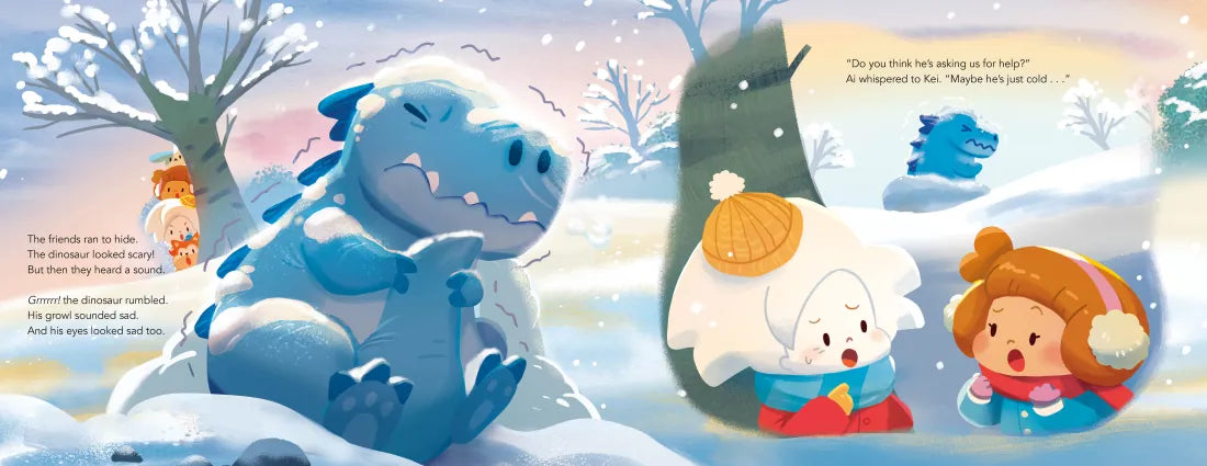 Ai & Aiko and the Dinosaur Hug US - Hardback