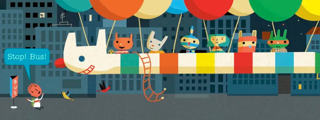 Bus! Stop! US - Board book