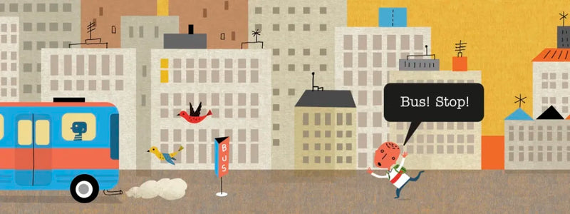 Bus! Stop! US - Board book